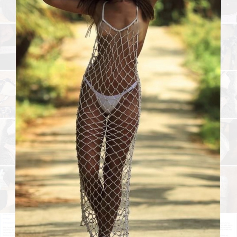 Andi bagus naked tiger swim cover up